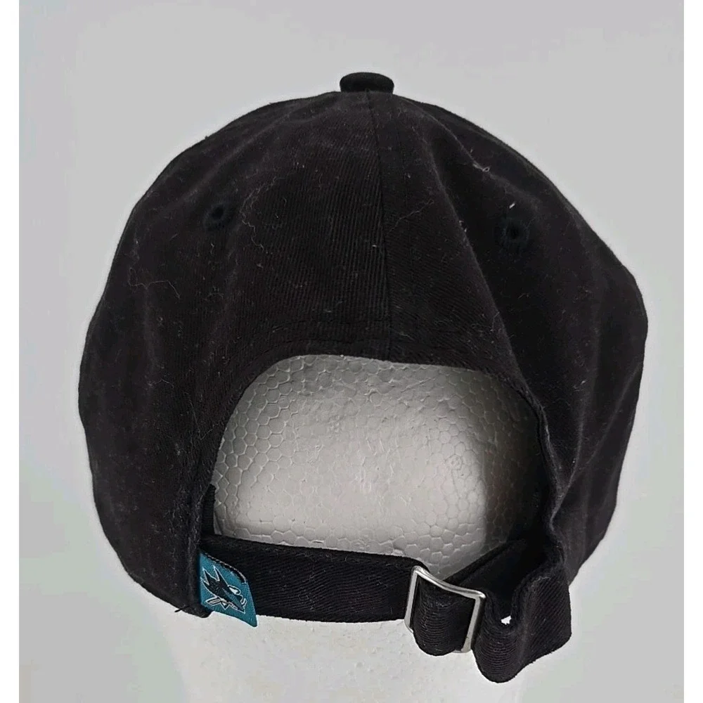 San Jose California Sharks‎ Hockey Team '47 Hat Throwback Crest With Jewels!